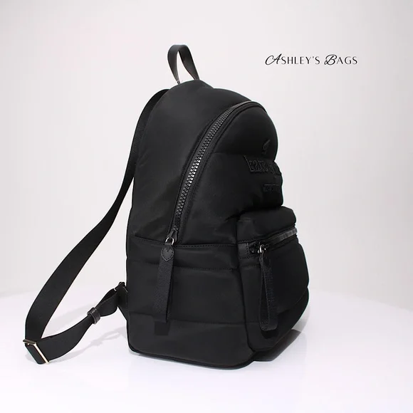 Kate Spade Ella Large Puffy Backpack In Black - Picture 4 of 11